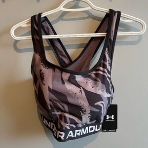 Under Armour Crossback Sports Bra - Medium Support with Compression